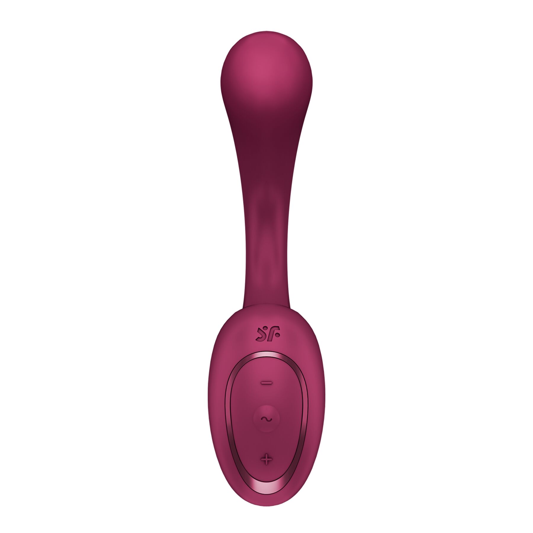 Вагінально-кліторальний вібратор Satisfyer G for Goddess 2 Wine Red, 2 мотори - Зображення 3