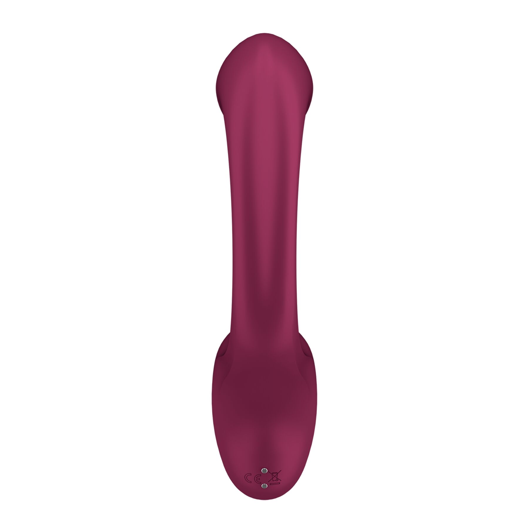 Вагінально-кліторальний вібратор Satisfyer G for Goddess 2 Wine Red, 2 мотори - Зображення 4