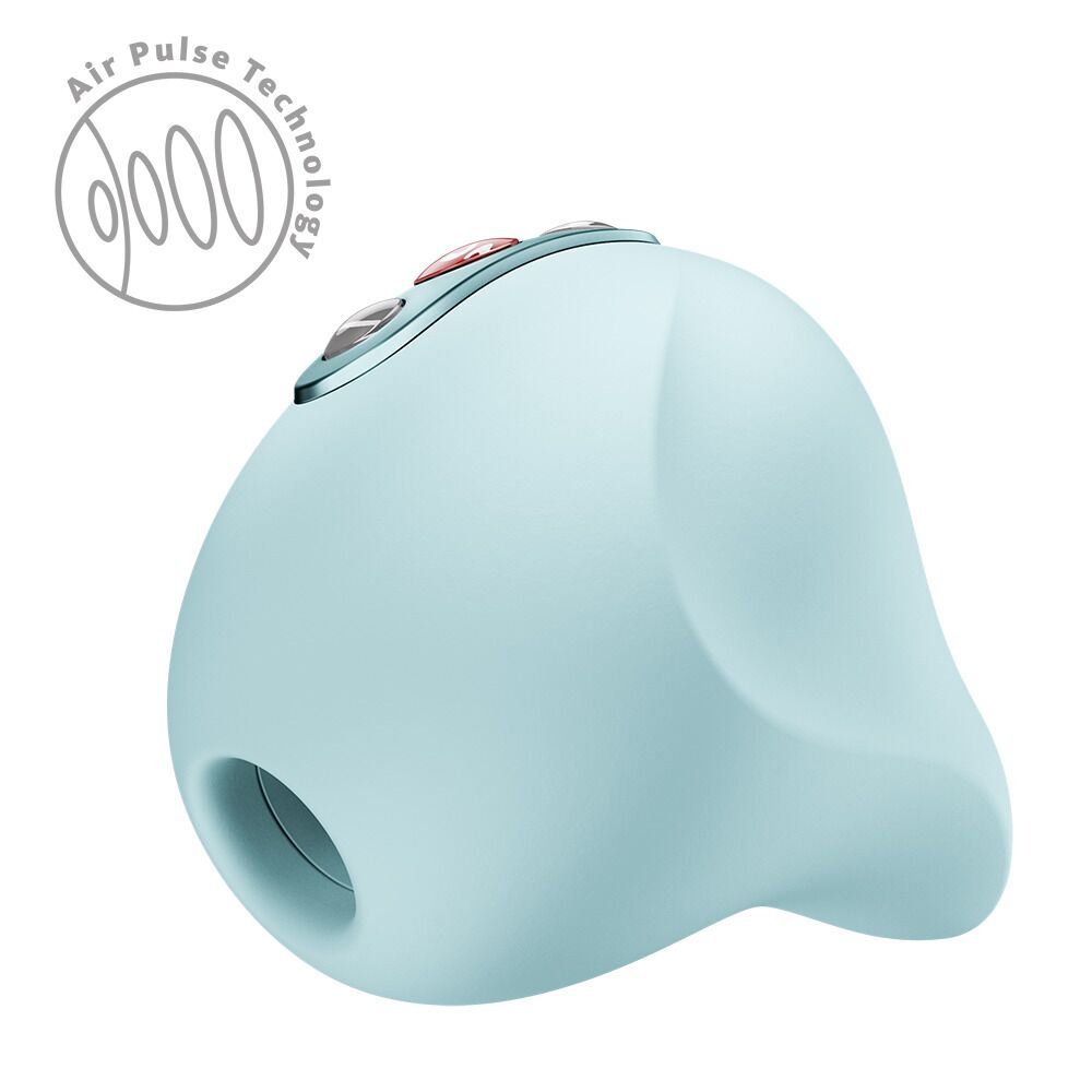 Вакуумний стимулятор Fun Factory Seduction Ice Blue, 11 режимів роботи, перезаряджуваний - Зображення 2