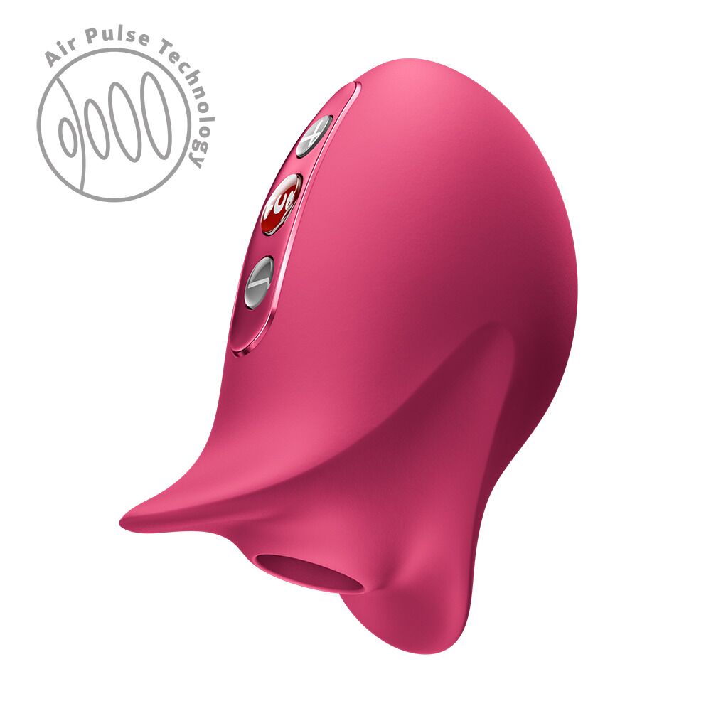 Вакуумний стимулятор Fun Factory Belle Raspberry, 11 режимів роботи, перезаряджуваний - Зображення 2