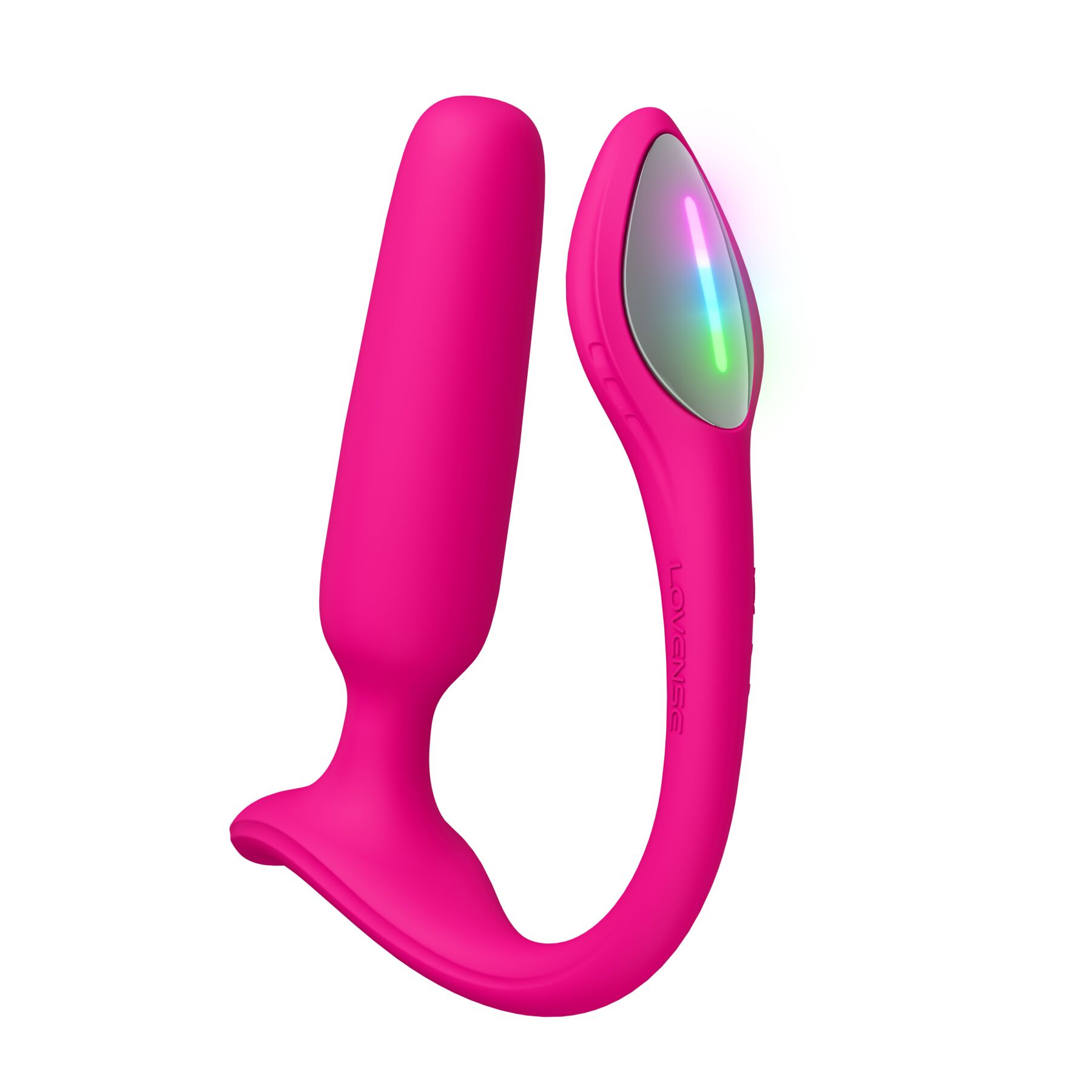 Анальна смарт-вібропробка Lovense Lush Anal, дуже потужна, LED-підсвічування - Зображення 2