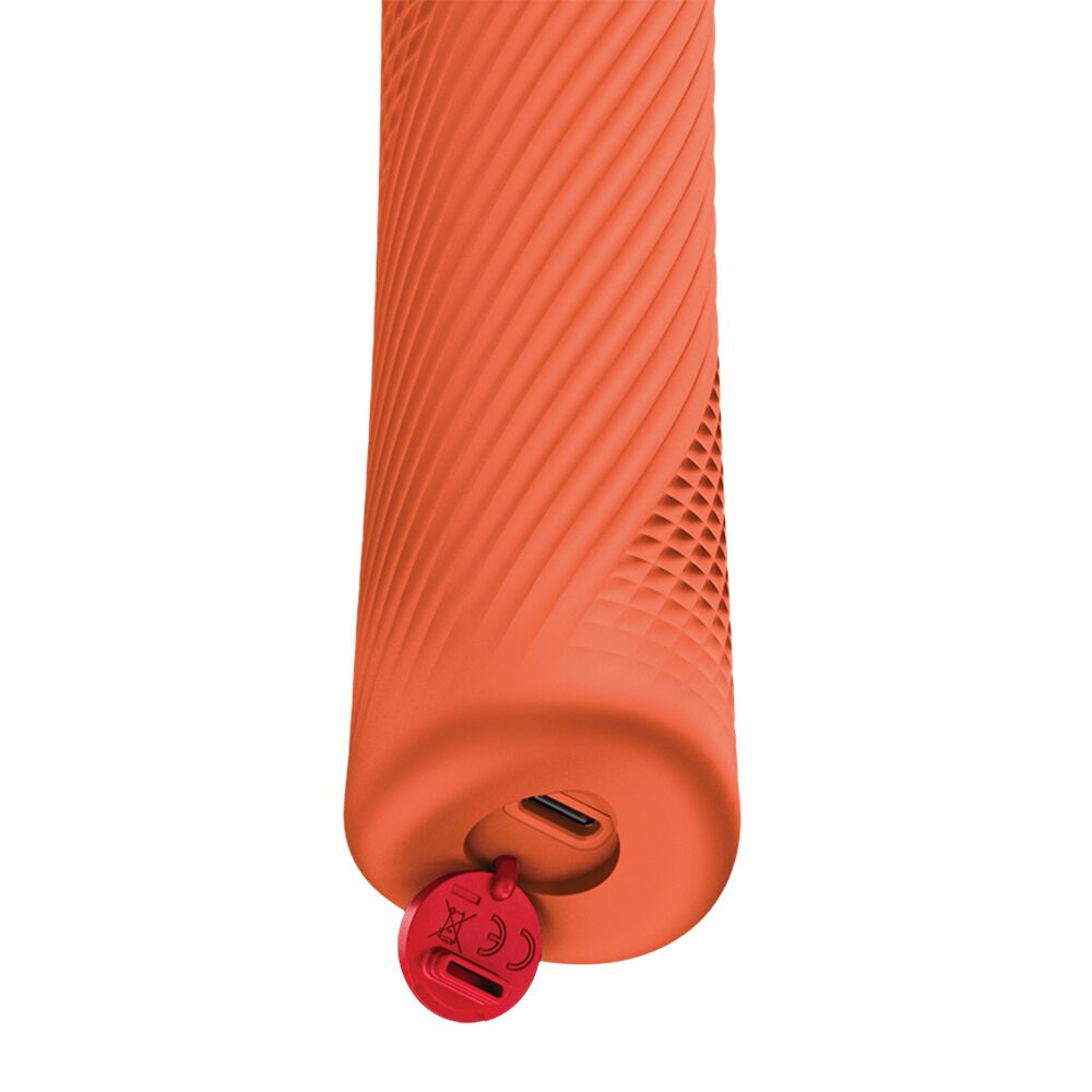 Вібромасажер Fun Factory VIM Vibrating Wand Orange, суперпотужний та легкий, до 6 годин роботи - Зображення 4