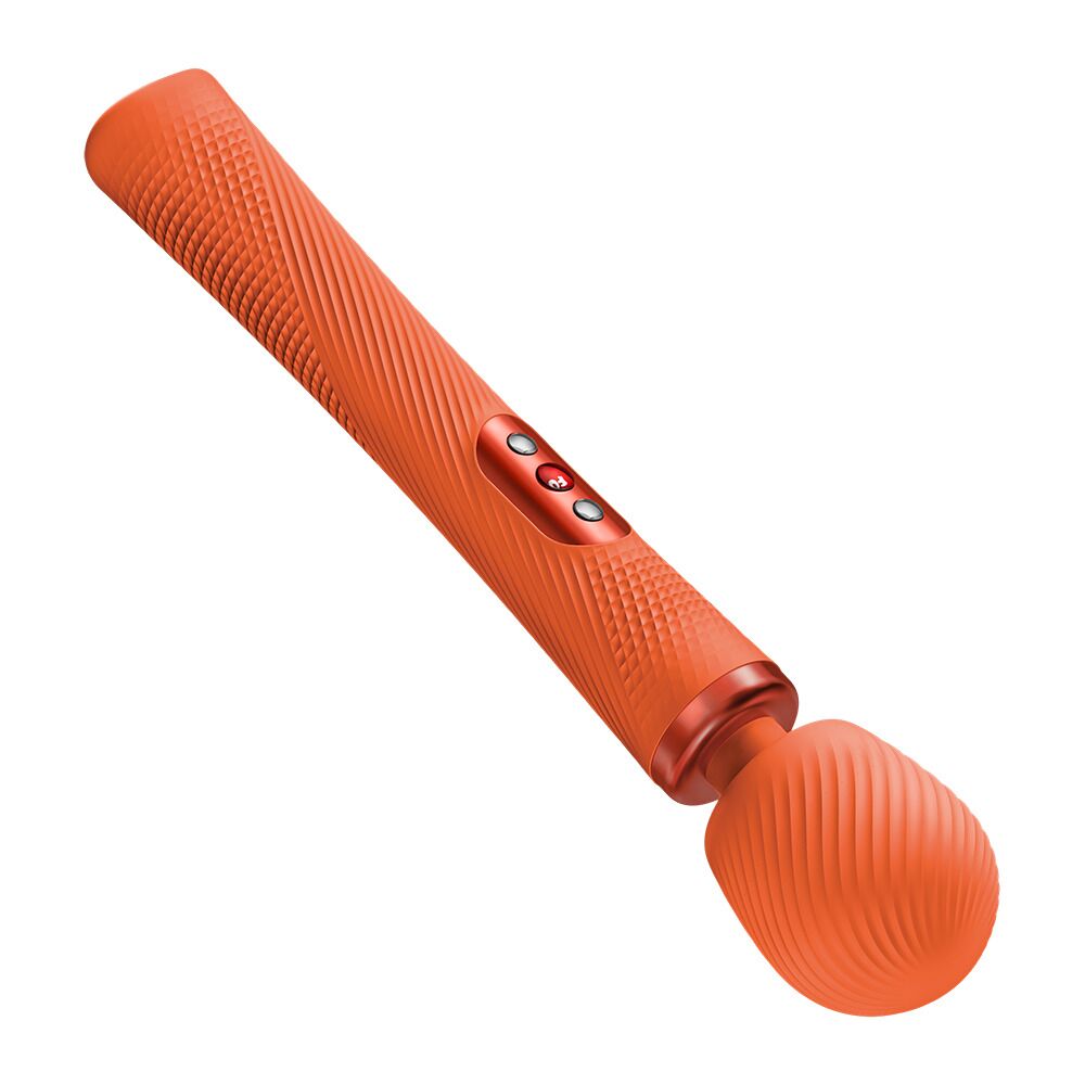 Вібромасажер Fun Factory VIM Vibrating Wand Orange, суперпотужний та легкий, до 6 годин роботи - Зображення 3