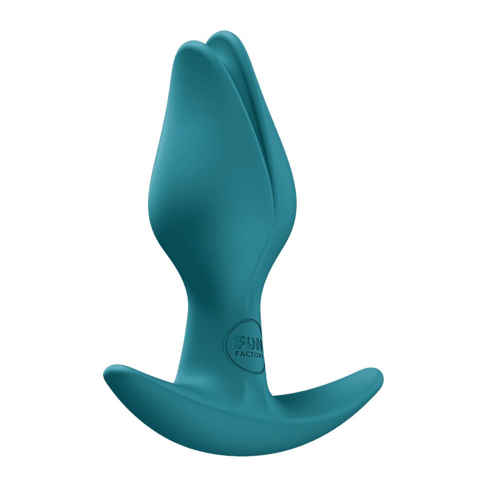 Анальна пробка Fun Factory BOOTIE FEM Bottle Green, у вигляді бутона, діаметр 2,9 см, тонкий обмежувач - Зображення 2
