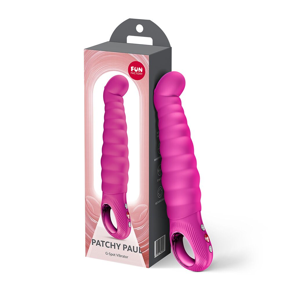 Вібратор точки G Fun Factory PATCHY PAUL Magenta, гнучкий, 12 режимів - Зображення 4