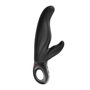 Вібратор-кролик для точки А Fun Factory LADY BI Black, 2 мотори, 12 режимів