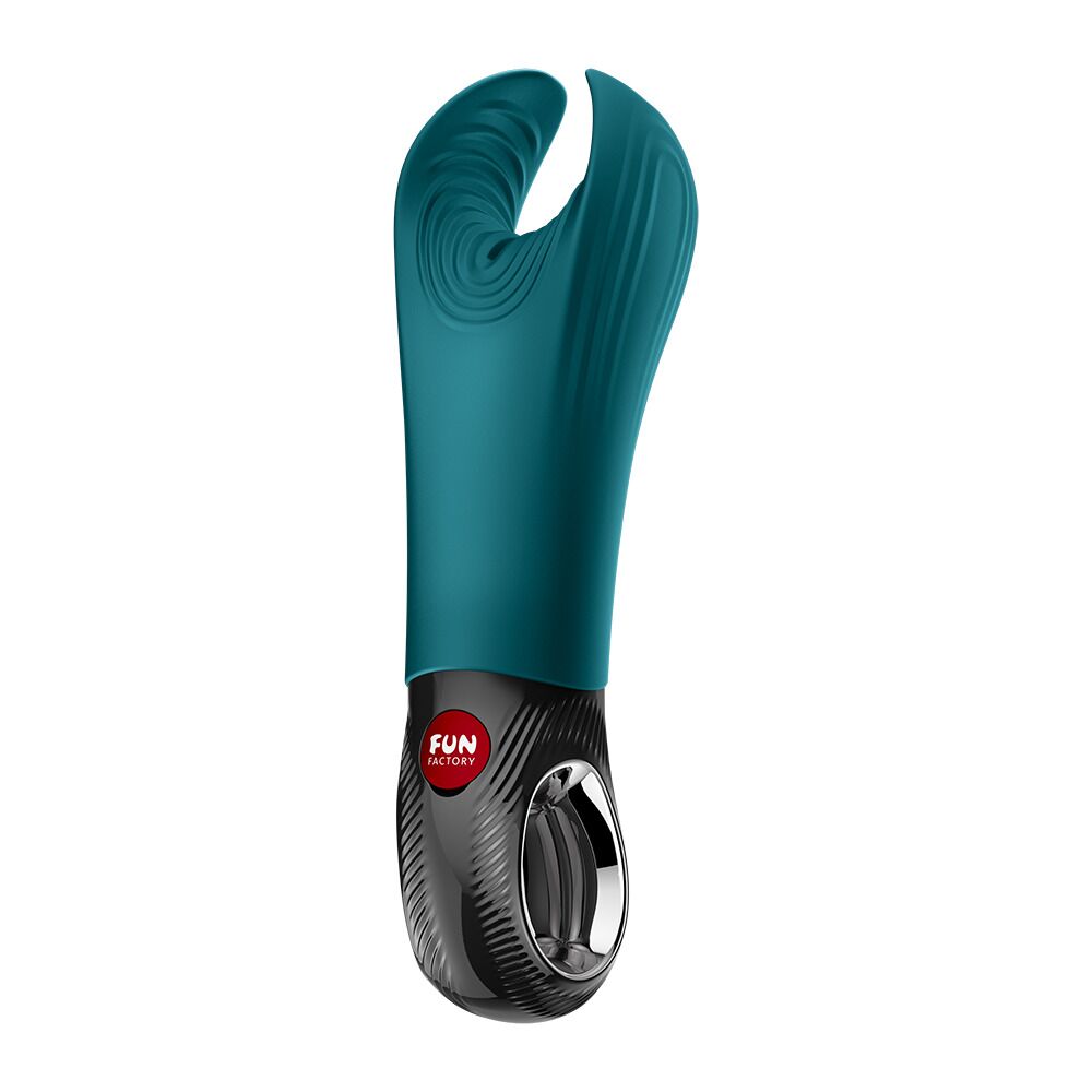 Вібратор для пеніса Fun Factory MANTA Bottle Green, підходить для парних ігор - Зображення 3