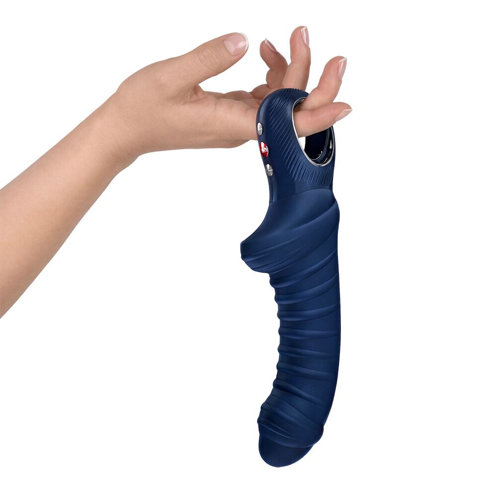 Вібратор для точки G Fun Factory TIGER Nightblue, ребристий, підходить для анальної стимуляції - Зображення 3