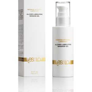 Масажний гель-змазка YESforLOV ALLOVER LUBRICATING MASSAGE GEL 100 мл, силіконова основа