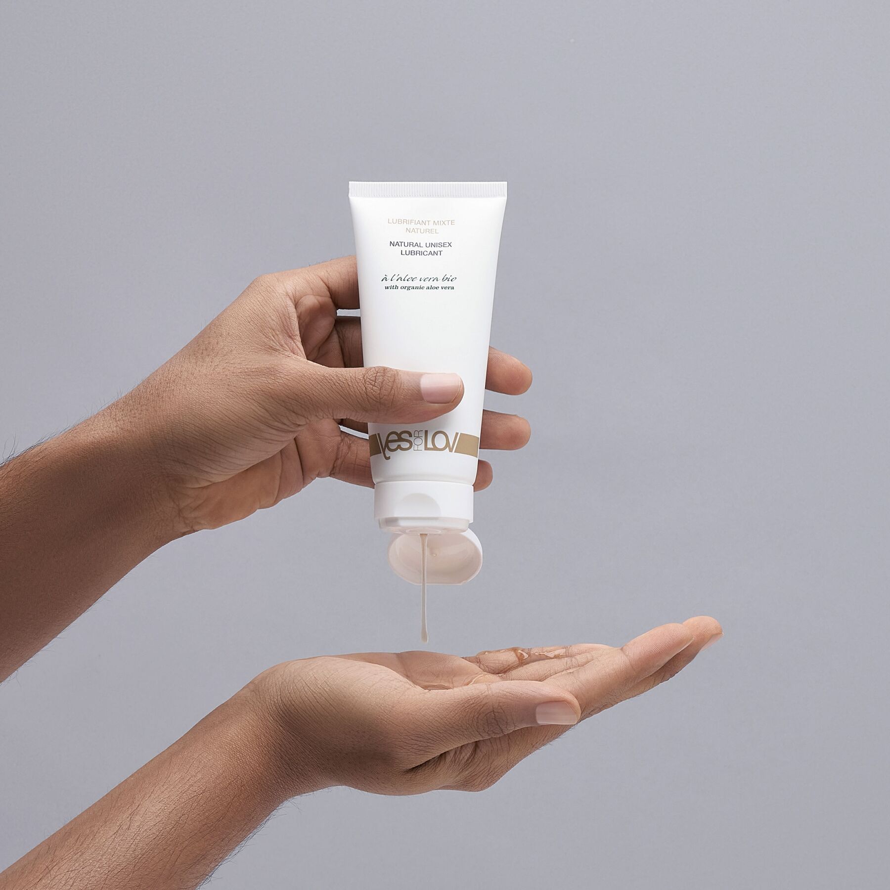 Змазка на водній основі YESforLOV NATURAL UNISEX LUBRICANT 100 мл, з алое вера, натуральний склад - Зображення 3