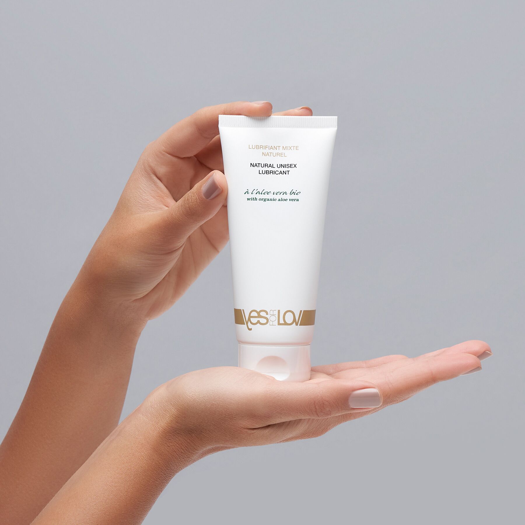 Змазка на водній основі YESforLOV NATURAL UNISEX LUBRICANT 100 мл, з алое вера, натуральний склад - Зображення 2