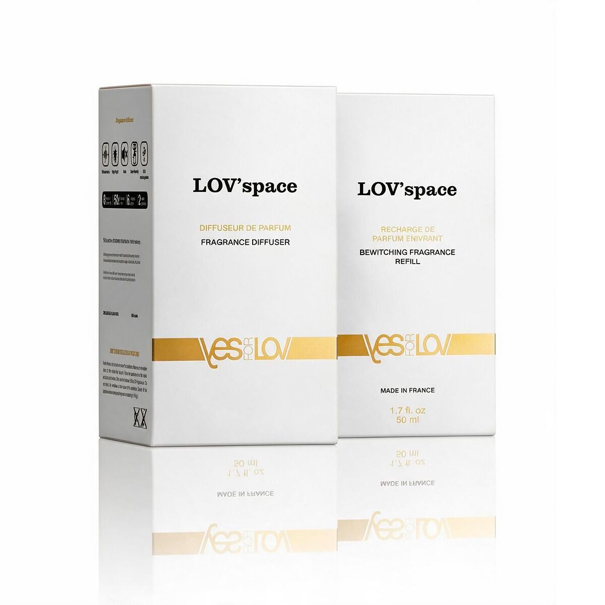 Ароматичний дифузор YESforLOV LOV'space + рефіл Bewitching Fragrance Refill, спокусливий аромат - Зображення 2