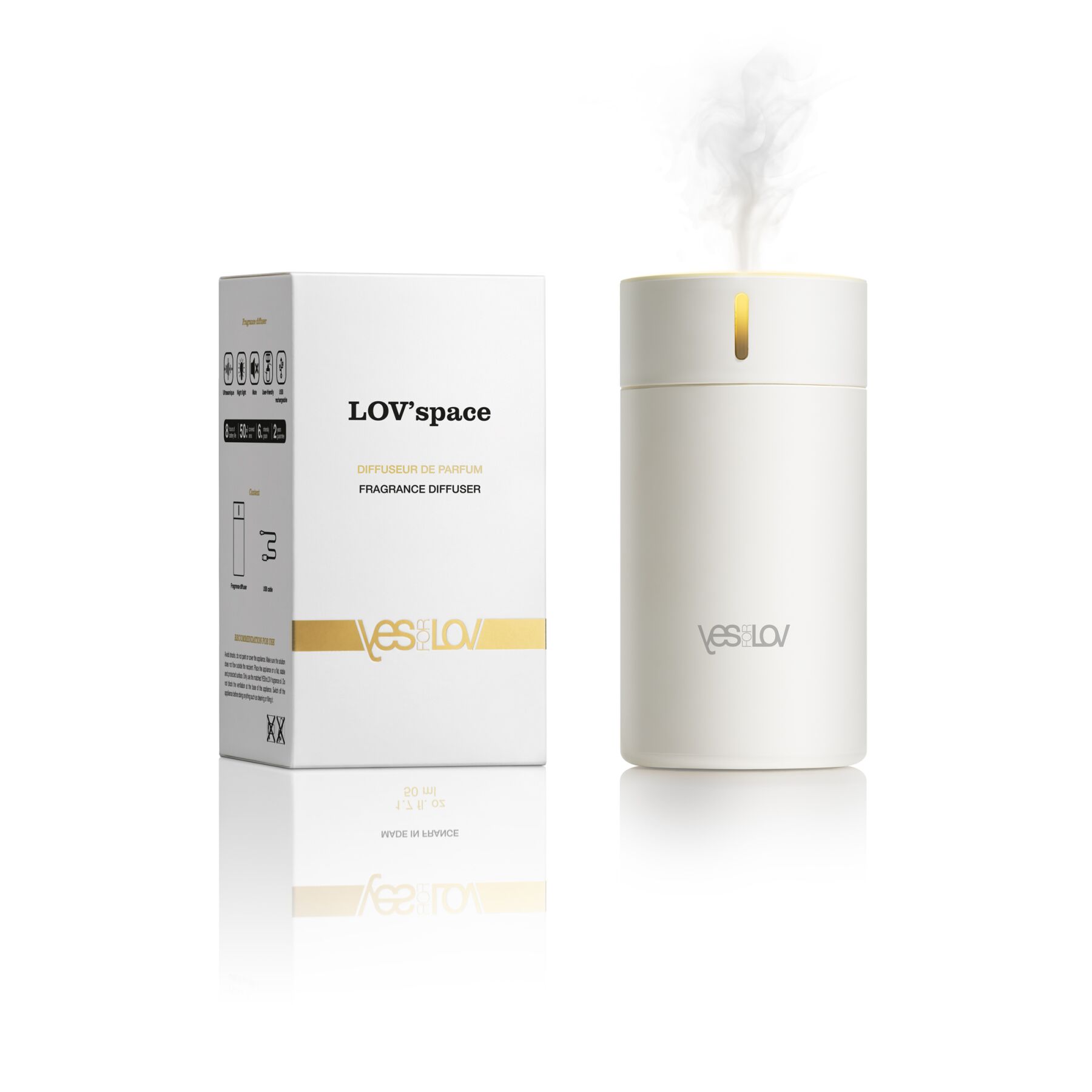 Ароматичний дифузор YESforLOV LOV'space + рефіл Titillating Fragrance Refill, пряний аромат - Зображення 3