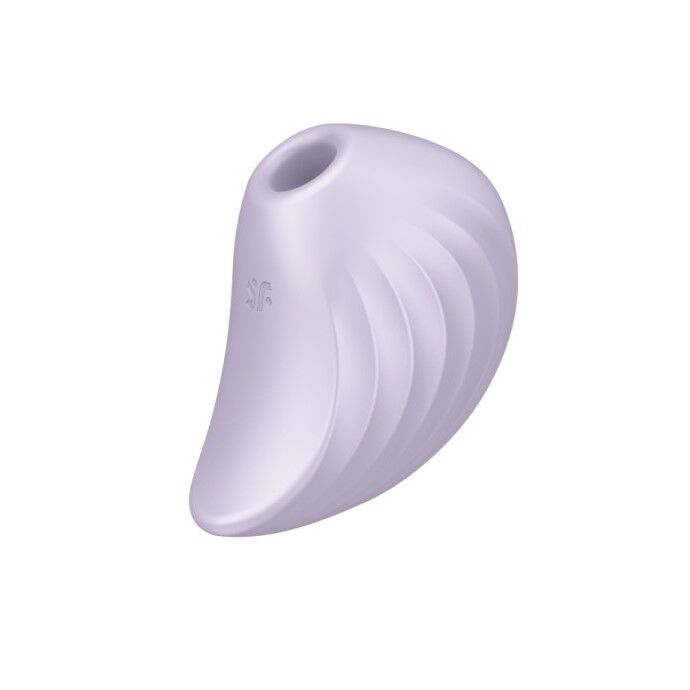 Вакуумний кліторальний стимулятор із вібрацією Satisfyer Pearl Diver Violet - Зображення 2