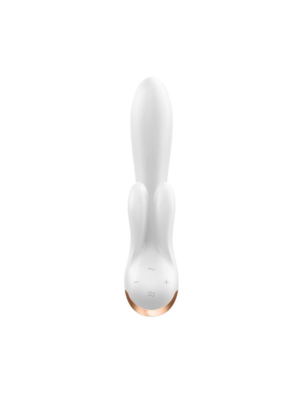 Смарт вібратор-кролик із подвійним відростком Satisfyer Double Flex White - Зображення 3