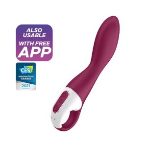 Смарт-вібратор точки G Satisfyer Heated Thrill з функцією підігріву
