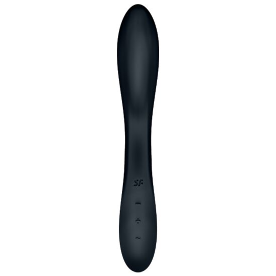 Вібратор із перлинною стимуляцією точки G Satisfyer Rrrolling Explosion Black - Зображення 4
