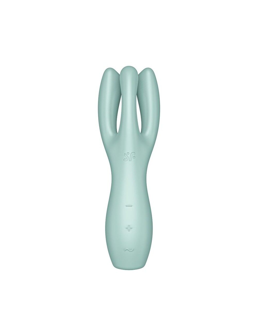 Кліторальний вібратор Satisfyer Threesome 3 Mint з трьома пальчиками - Зображення 2