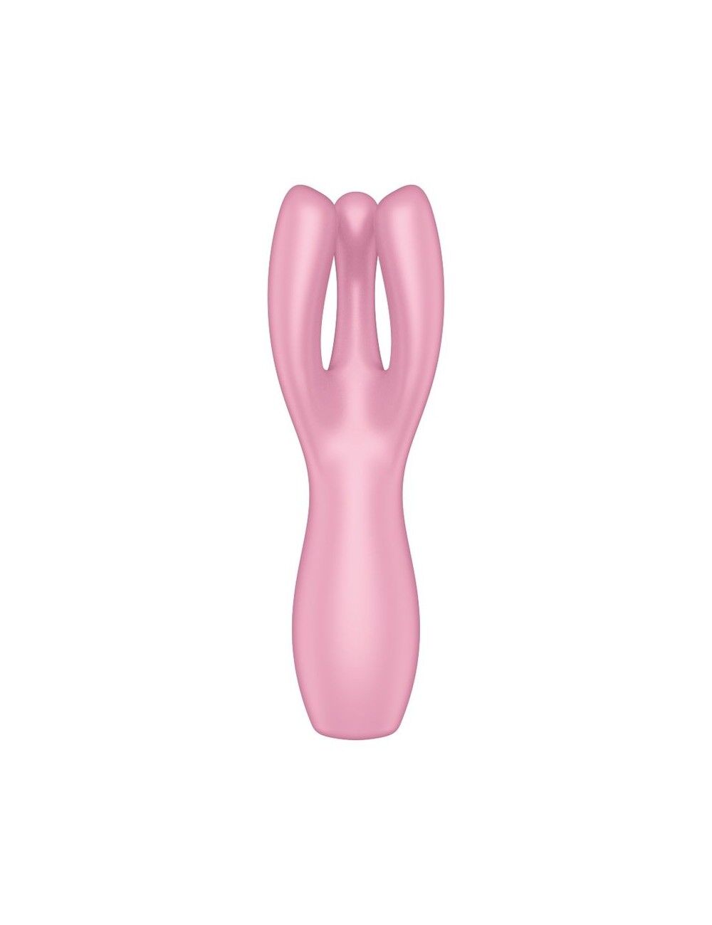 Кліторальний вібратор Satisfyer Threesome 3 Pink з трьома пальчиками - Зображення 3